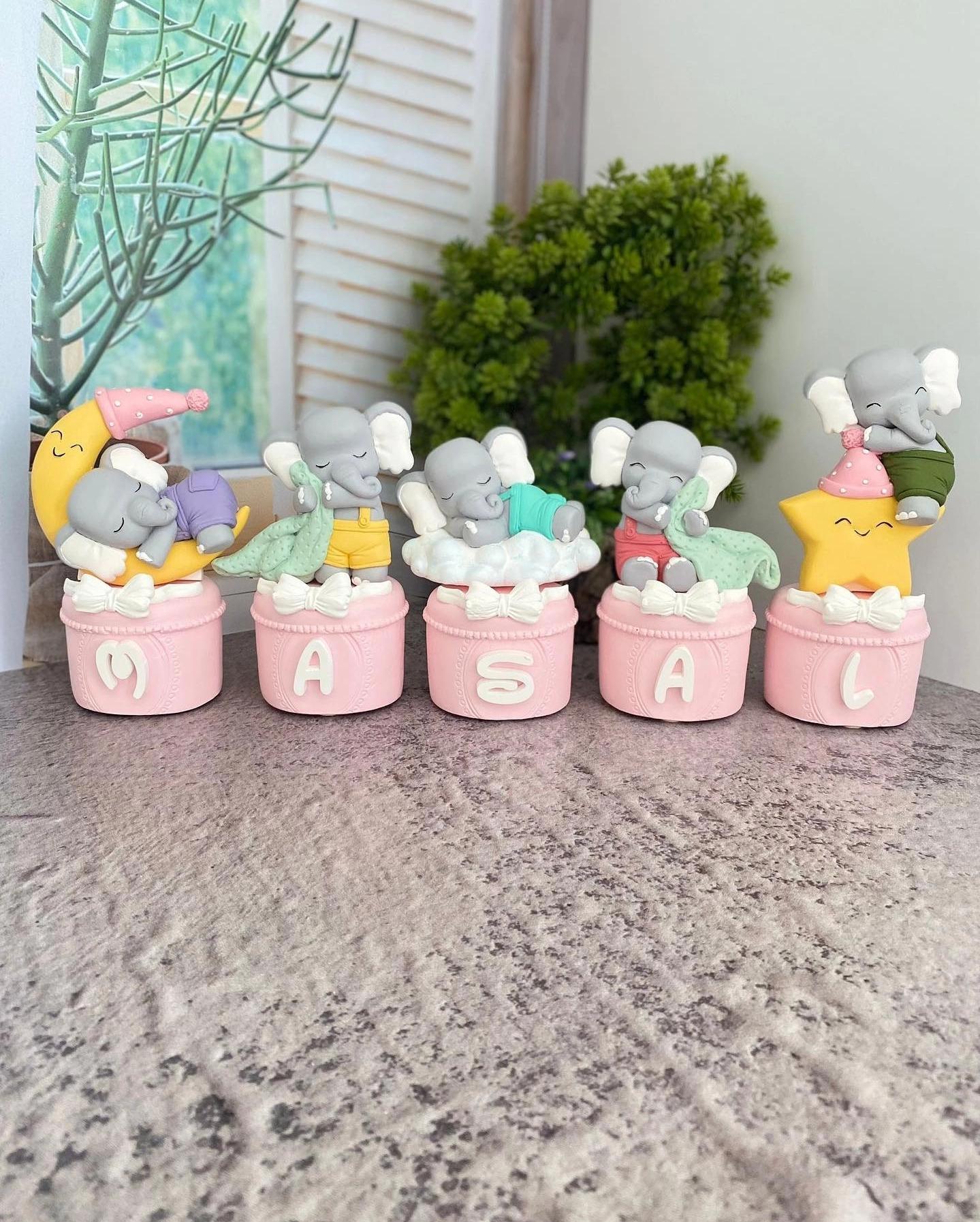 Uykucu Fil Kokulu Taş İsimlik